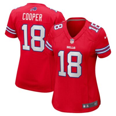 Amari Cooper Buffalo Bills Women 2nd Alternate Game Jersey - Red