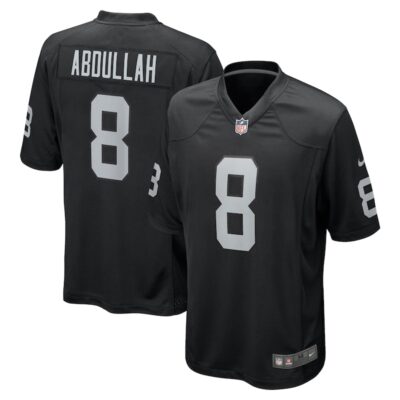 Ameer Abdullah Las Vegas Raiders Team Game Jersey - Black