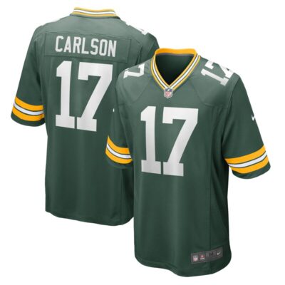 Anders Carlson Green Bay Packers Game Jersey - Green