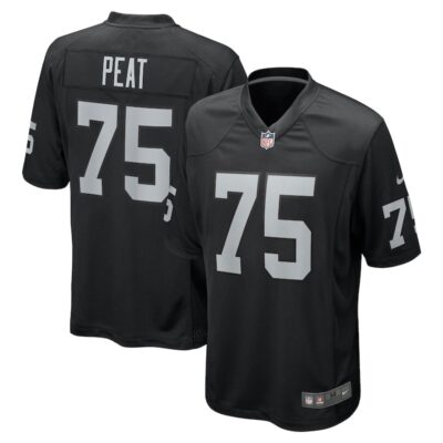 Andrus Peat Las Vegas Raiders Team Game Jersey - Black