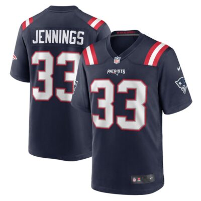 Anfernee Jennings New England Patriots Team Game Jersey - Navy