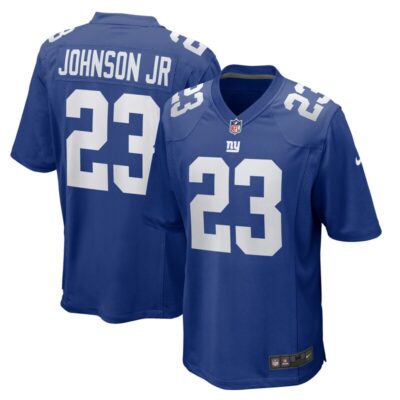 Anthony Johnson Jr. New York Giants Team Game Jersey - Royal