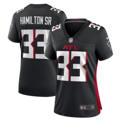 Antonio Hamilton Sr. Atlanta Falcons Women Game Jersey - Black