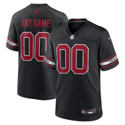 Arizona Cardinals Alternate Custom Game Jersey - Black