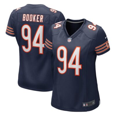 Austin Booker Chicago Bears Women Game Jersey - Navy