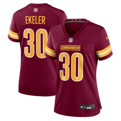 Austin Ekeler Washington Commanders Women Game Jersey - Burgundy