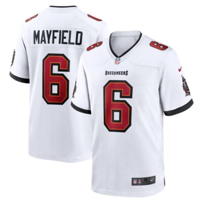 Baker Mayfield Tampa Bay Buccaneers Away Game Jersey - White