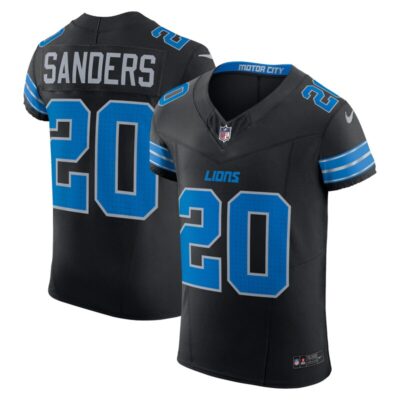 Barry Sanders Detroit Lions Retired Player Alternate Vapor F.U.S.E. Elite Jersey - Black