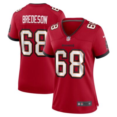 Ben Bredeson Tampa Bay Buccaneers Women Game Jersey - Red