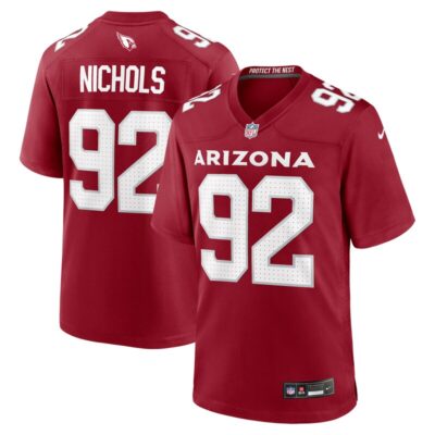 Bilal Nichols Arizona Cardinals Team Game Jersey - Cardinal