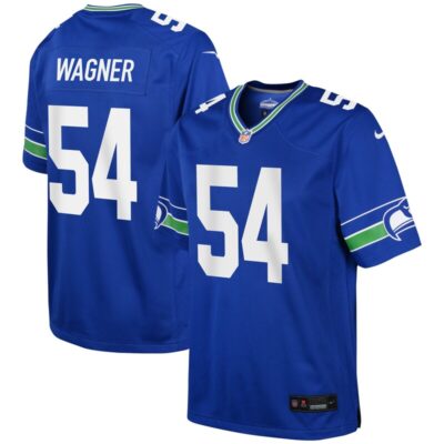 Bobby Wagner Seattle Seahawks Youth Game Jersey - Royal