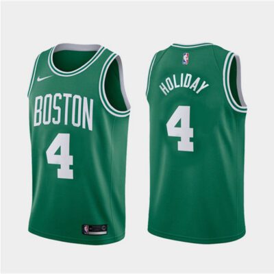 Boston Celtics #4 Jrue Holiday Green 2023 Association Edition Stitched Basketball Jersey