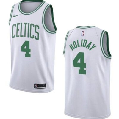 Boston Celtics #4 Jrue Holiday White 2023 Association Edition Stitched Basketball Jersey