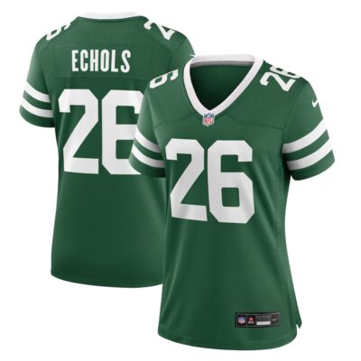 Brandin Echols New York Jets Women Team Game Jersey - Legacy Green
