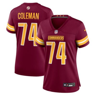 Brandon Coleman Washington Commanders Women Game Jersey - Burgundy