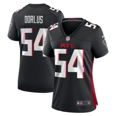 Brandon Dorlus Atlanta Falcons Women Game Jersey - Black