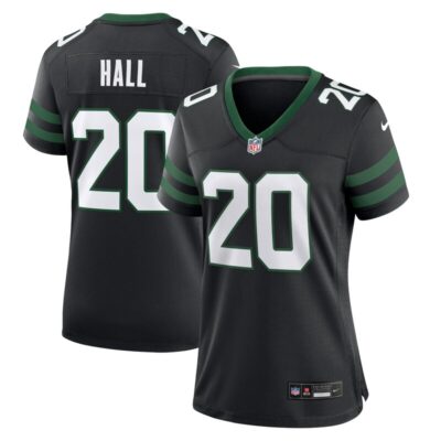 Breece Hall New York Jets Women Alternate Game Jersey - Legacy Black