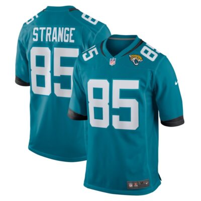 Brenton Strange Jacksonville Jaguars Team Game Jersey - Teal