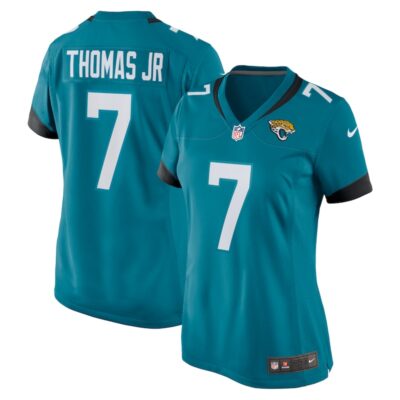 Brian Thomas Jr. Jacksonville Jaguars Women Game Jersey - Teal