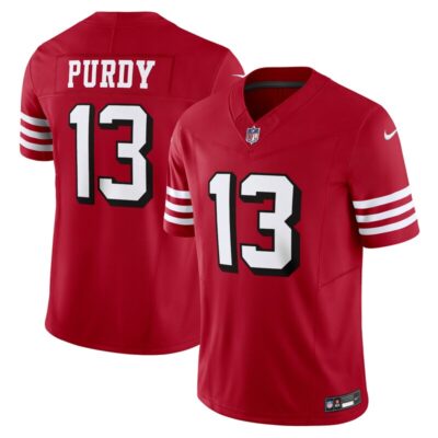 Brock Purdy San Francisco 49ers Vapor F.U.S.E. Limited Jersey - Scarlet