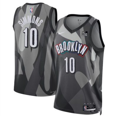 Brooklyn Nets #10 Ben Simmons Black 2024/25 City Edition Stitched Basketball Jersey