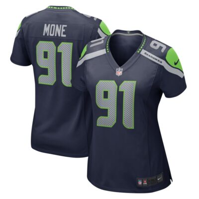 Bryan Mone Seattle Seahawks Women Game Jersey - College Navy