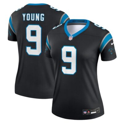 Bryce Young Carolina Panthers Women Legend Player Performance Top - Black