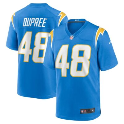 Bud Dupree Los Angeles Chargers Team Game Jersey - Powder Blue