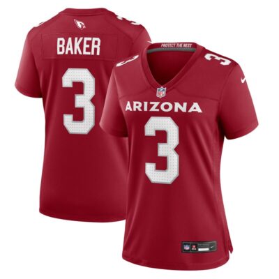 Budda Baker Arizona Cardinals Women Team Game Jersey - Cardinal