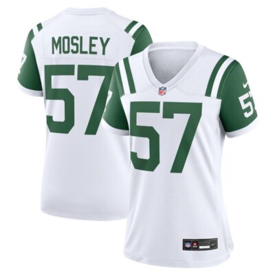 C.J. Mosley New York Jets Women Classic Alternate Game Jersey - White