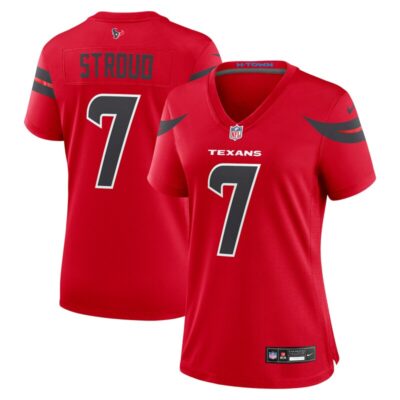 C.J. Stroud Houston Texans Women Alternate Game Jersey - Red