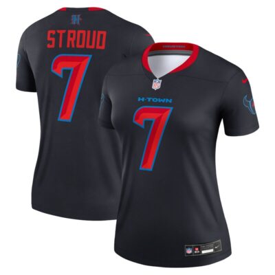 C.J. Stroud Houston Texans Women Alternate Legend Player Performance Top - Navy