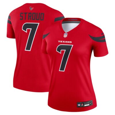 C.J. Stroud Houston Texans Women Alternate Legend Player Performance Top - Red