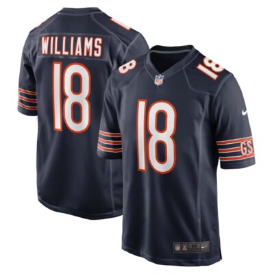 Caleb Williams Chicago Bears Player Game Jersey - Navy