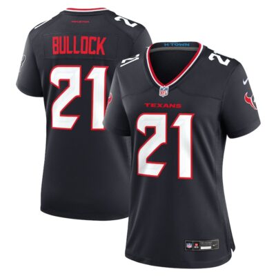 Calen Bullock Houston Texans Women Team Game Jersey - Navy