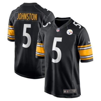 Cameron Johnston Pittsburgh Steelers Game Jersey - Black