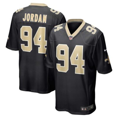 Cameron Jordan New Orleans Saints Game Jersey - Black