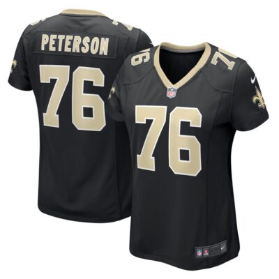 Camron Peterson New Orleans Saints Women Game Jersey - Black