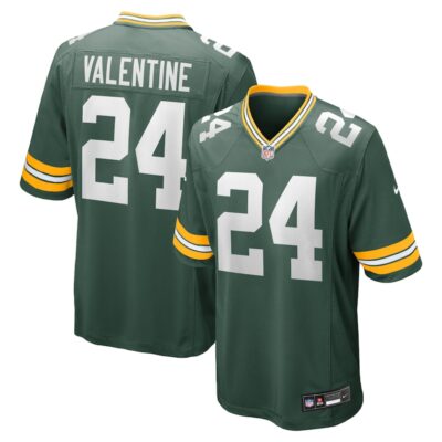 Carrington Valentine Green Bay Packers Game Jersey - Green