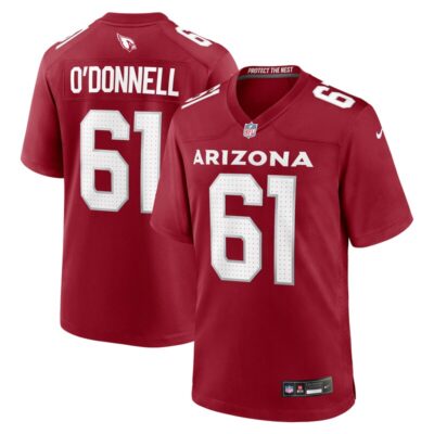 Carter O'Donnell Arizona Cardinals Team Game Jersey - Cardinal