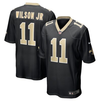 Cedrick Wilson Jr. New Orleans Saints Game Jersey - Black