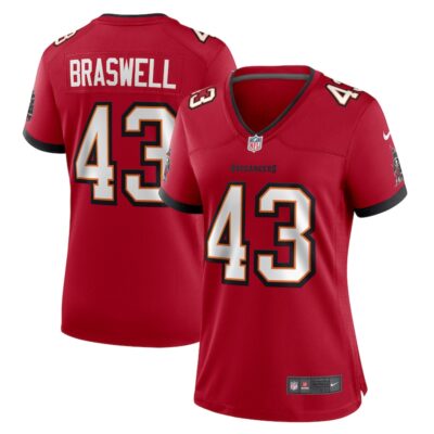 Chris Braswell Tampa Bay Buccaneers Women Game Jersey - Red