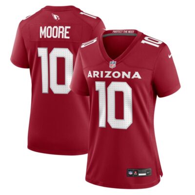 Chris Moore Arizona Cardinals Women Game Jersey - Cardinal