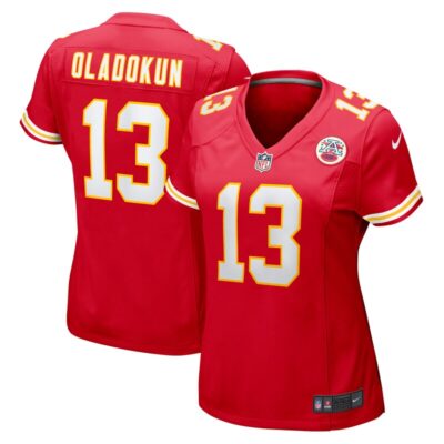 Chris Oladokun Kansas City Chiefs Women Game Jersey - Red