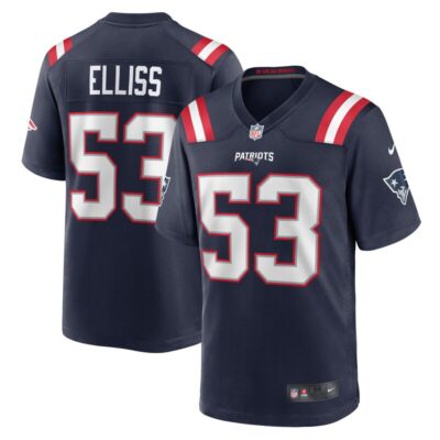 Christian Elliss New England Patriots Game Jersey - Navy