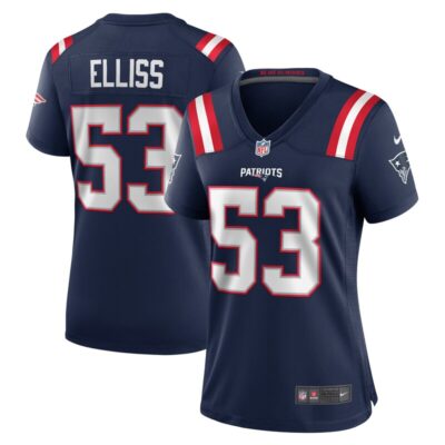 Christian Elliss New England Patriots Women Game Jersey - Navy