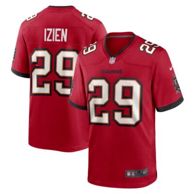 Christian Izien Tampa Bay Buccaneers Game Jersey - Red