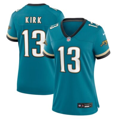 Christian Kirk Jacksonville Jaguars Women Prowler Throwback Game Jersey - Teal