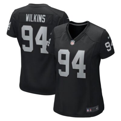 Christian Wilkins Las Vegas Raiders Women Game Jersey - Black