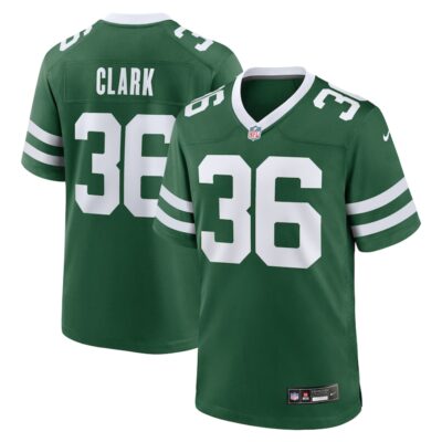 Chuck Clark New York Jets Team Game Jersey - Legacy Green